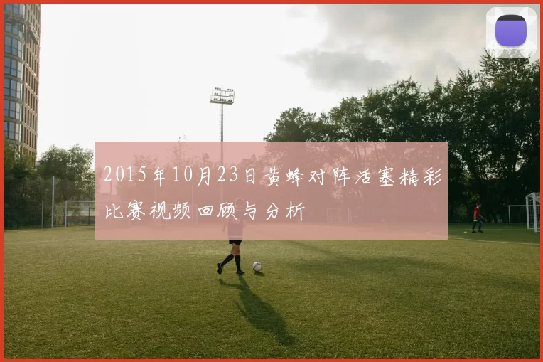 2015年10月23日黄蜂对阵活塞精彩比赛视频回顾与分析